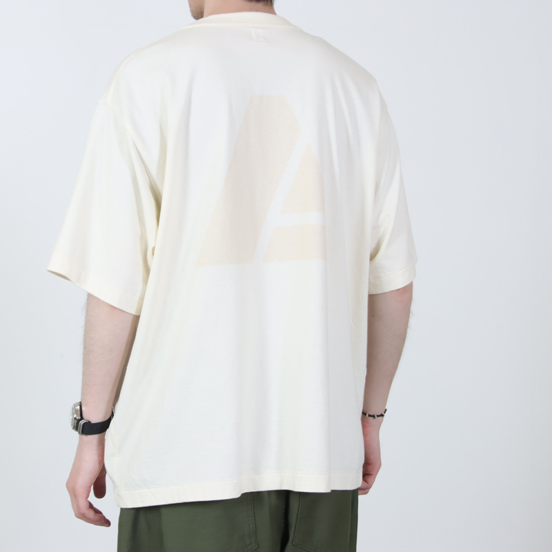 blurhmsROOTSTOCK(�֥顼�ॹ �롼�ĥ��ȥå�) ARM E 88/12 Print Tee WIDE