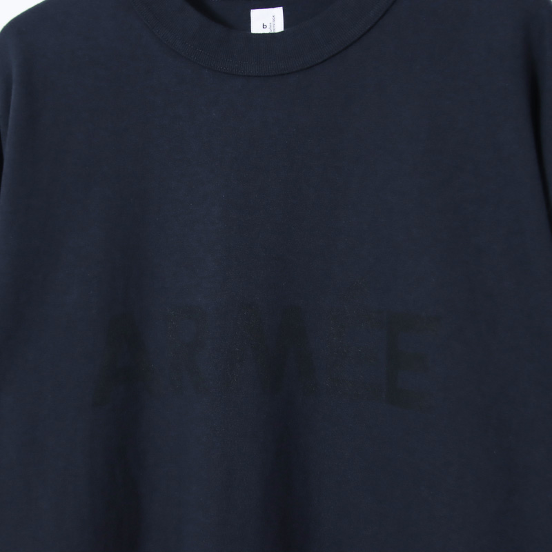 blurhmsROOTSTOCK(�֥顼�ॹ �롼�ĥ��ȥå�) ARM E 88/12 Print Tee WIDE