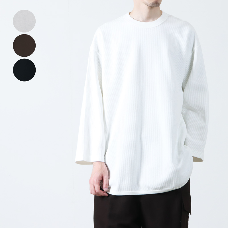 blurhmsROOTSTOCK (֥顼ॹ 롼ĥȥå) Rough&Smooth Thermal Baseball Tee