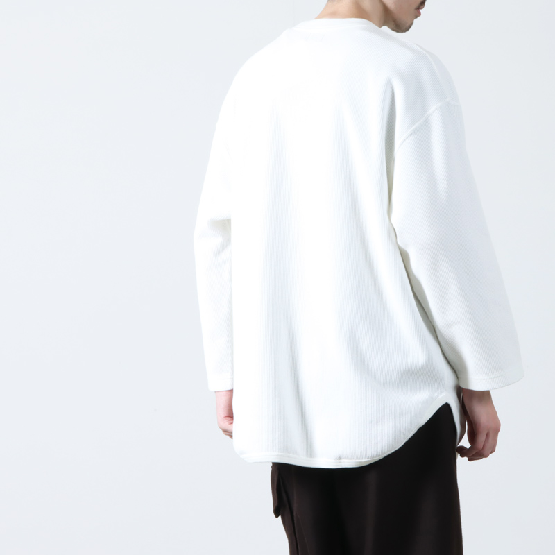 blurhmsROOTSTOCK(֥顼ॹ 롼ĥȥå) Rough&Smooth Thermal Baseball Tee