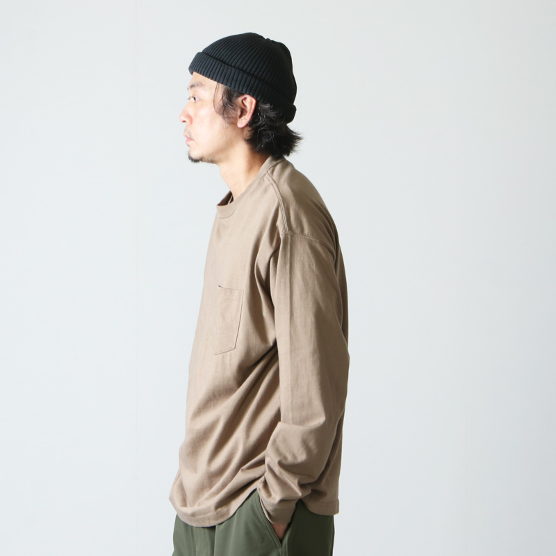 RoToTo (ロトト) COTTON ROLL UP BEANIE / コッ 