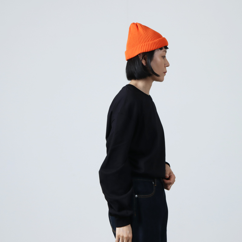 RoToTo (ロトト) COTTON ROLL UP BEANIE / コットンロールアップビーニー