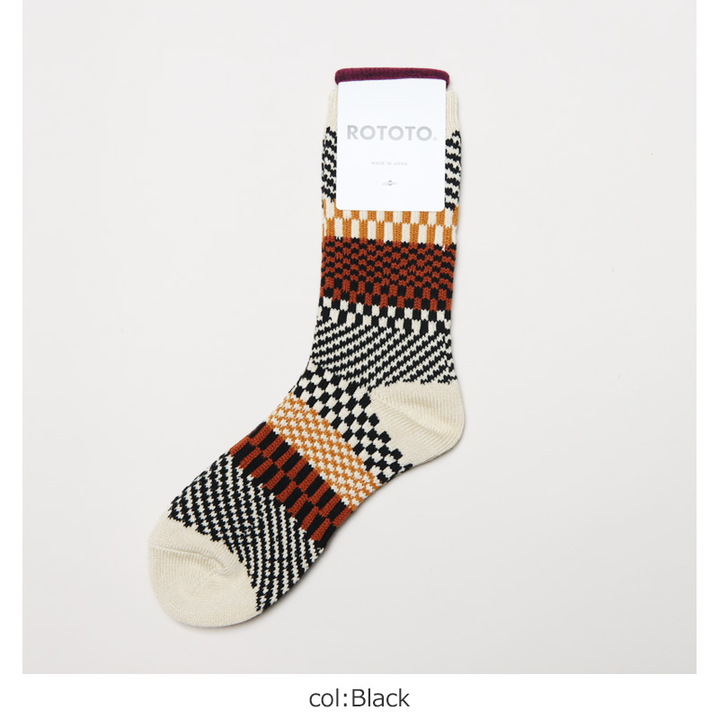 RoToTo(ȥ) CHECK & STEP SOCKS