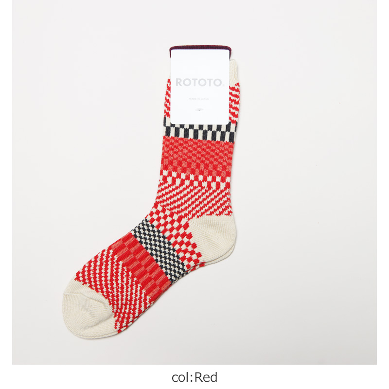 RoToTo(ȥ) CHECK & STEP SOCKS