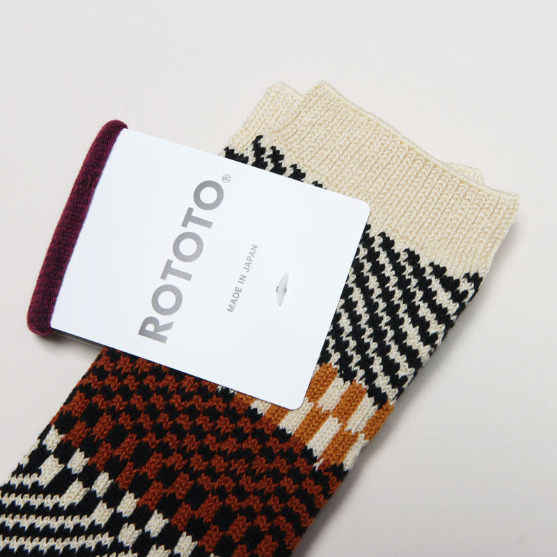 RoToTo(ȥ) CHECK & STEP SOCKS