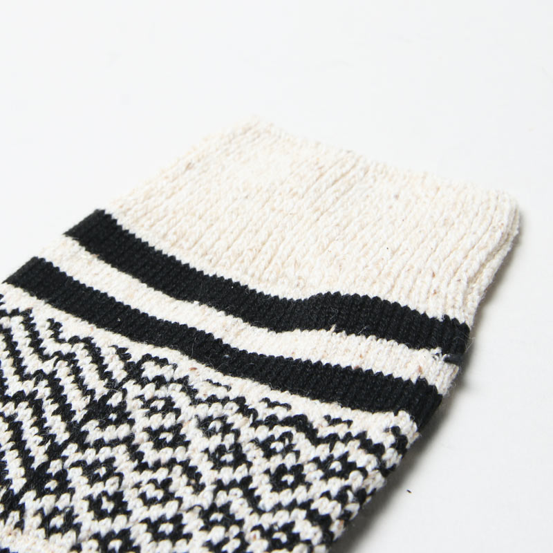 RoToTo(ȥ) MULTI JACQUARD CREW SOCKS