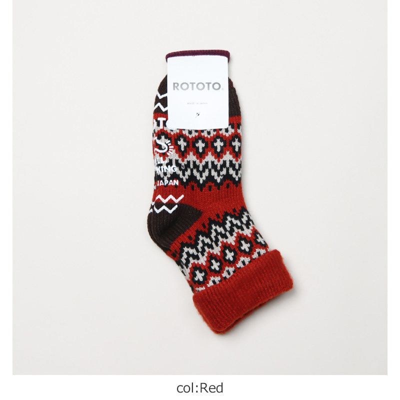 RoToTo(ȥ) COMFY ROOM SOCKS NORDIC