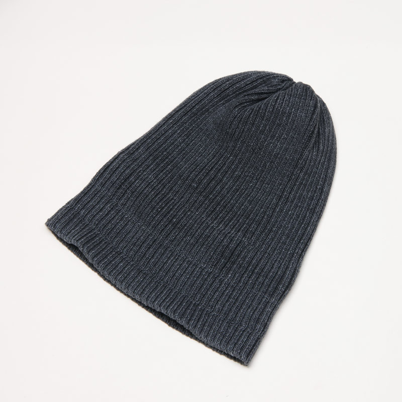 RoToTo(ȥ) INDIGO COTTON ROLL UP BEANIE