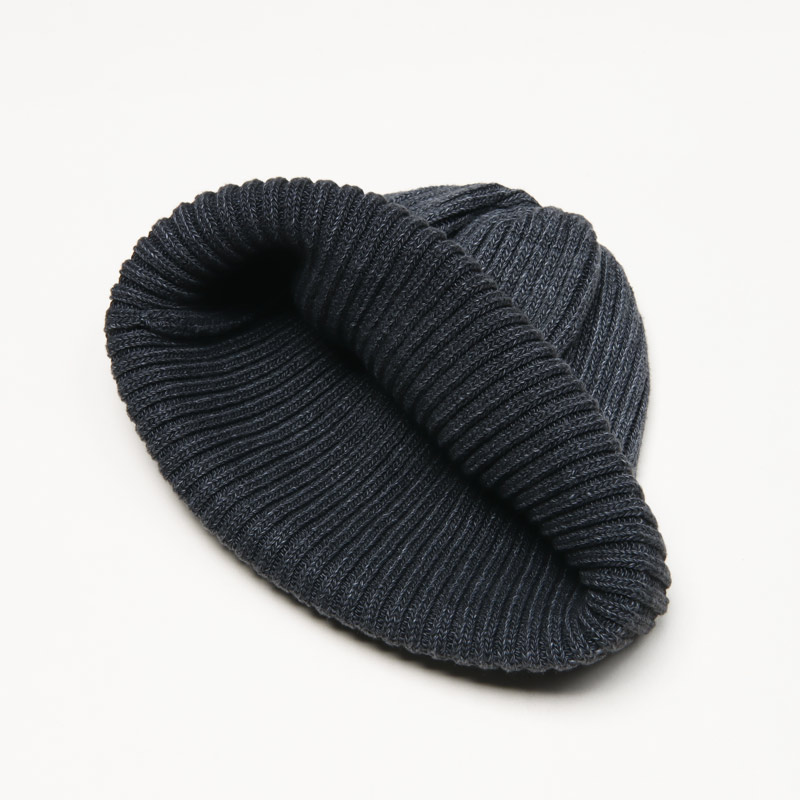 RoToTo(ȥ) INDIGO COTTON ROLL UP BEANIE