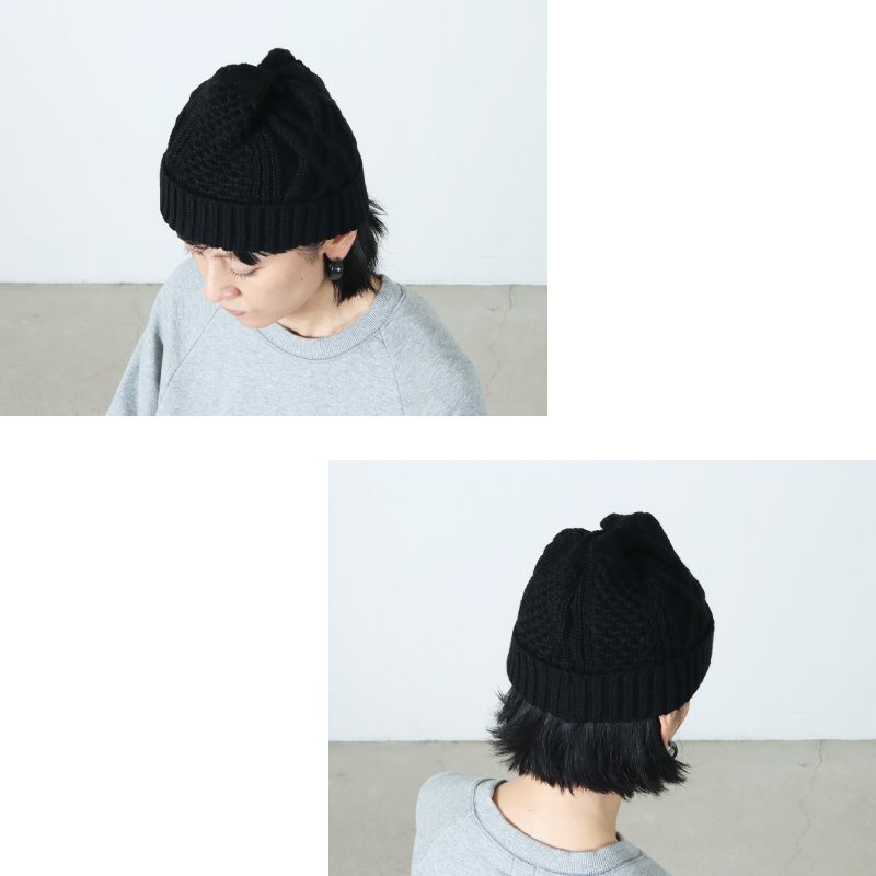 RoToTo(ȥ) AC/W ARAN CABLE WATCH CAP