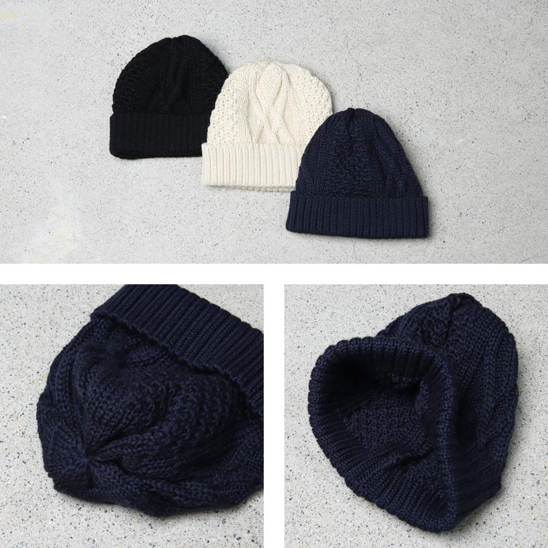 RoToTo(ȥ) AC/W ARAN CABLE WATCH CAP