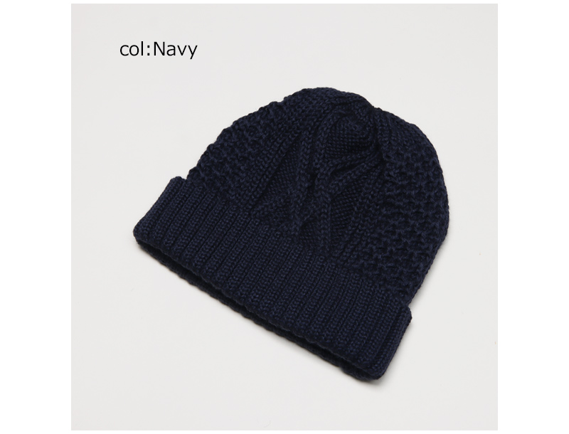 RoToTo(ȥ) AC/W ARAN CABLE WATCH CAP