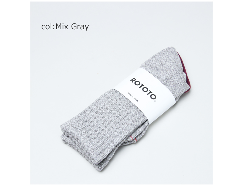 RoToTo(ȥ) LOOSE PILE CREW SOCKS