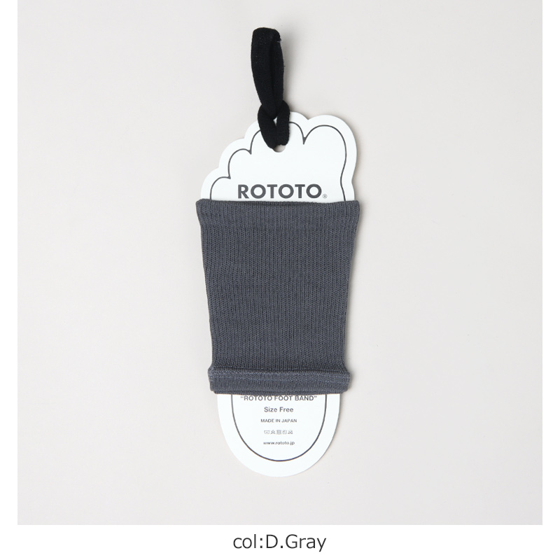 RoToTo(ȥ) ROTOTO FOOT BAND RECYCLE POLYESTER & ORGANIC COTTON