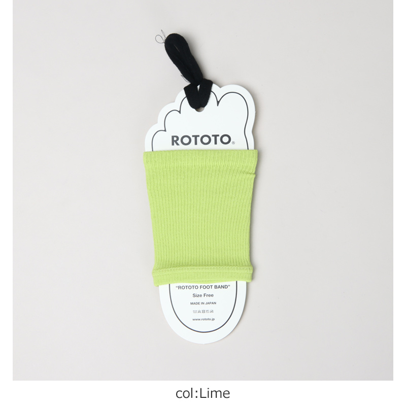 RoToTo(ȥ) ROTOTO FOOT BAND RECYCLE POLYESTER & ORGANIC COTTON