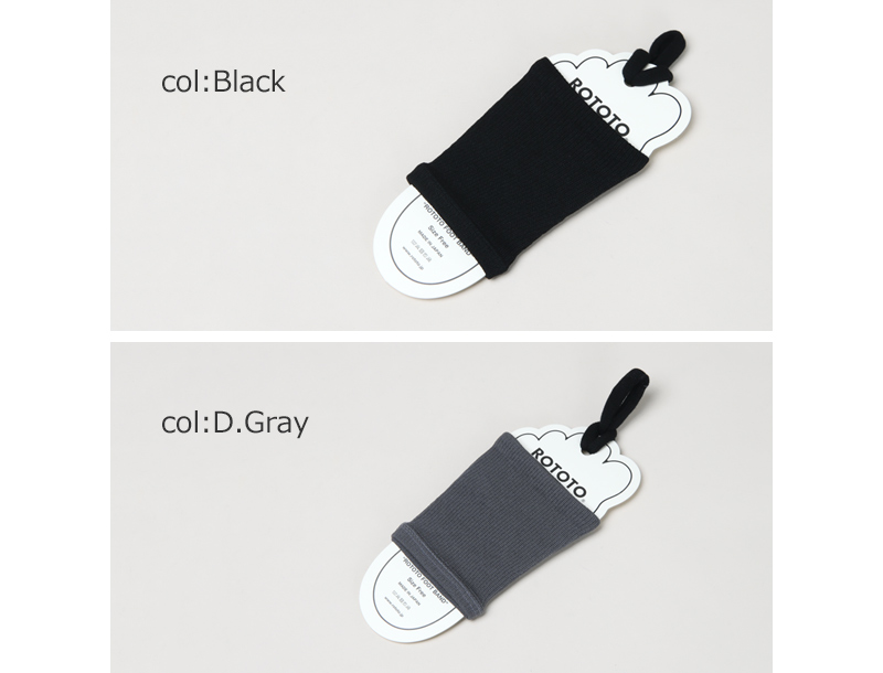 RoToTo(ȥ) ROTOTO FOOT BAND RECYCLE POLYESTER & ORGANIC COTTON