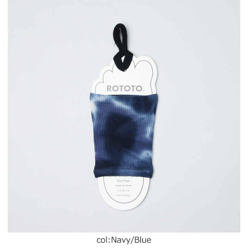 RoToTo(ȥ) ROTOTO FOOT BAND TIE DYE