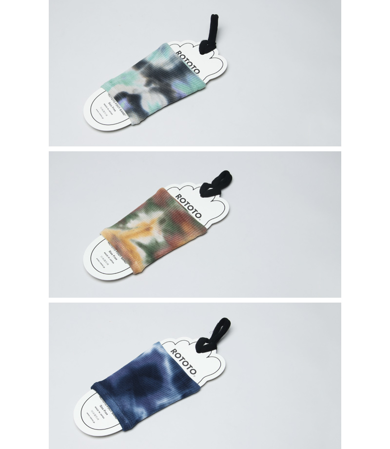 RoToTo(ȥ) ROTOTO FOOT BAND TIE DYE