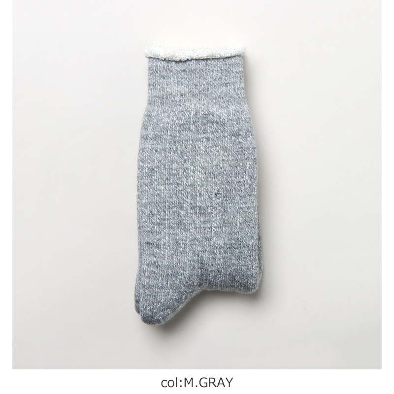 RoToTo(ȥ) DOUBLE FACE CREW SOCKS MERINOWOOL&ORGANIC COTTON