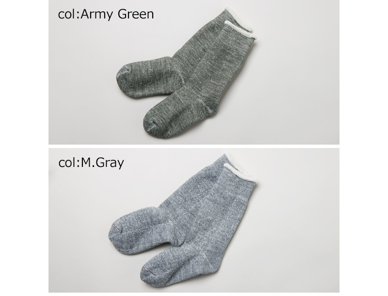 RoToTo(ȥ) DOUBLE FACE CREW SOCKS MERINOWOOL&ORGANIC COTTON