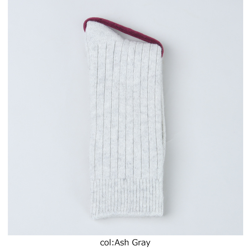 RoToTo(ȥ) COTTON WOOL RIBBED CREW SOCKS