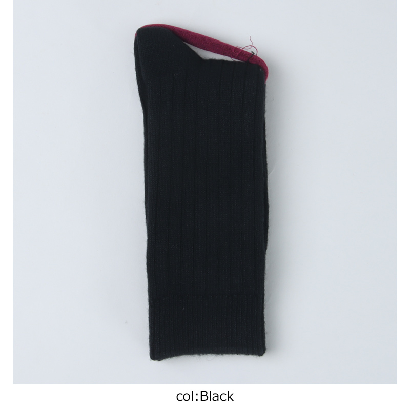 RoToTo(ȥ) COTTON WOOL RIBBED CREW SOCKS