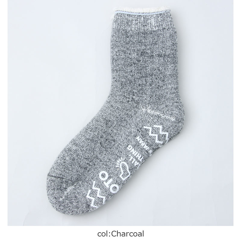 RoToTo(ȥ) DOUBLE FACE ROOM SOCKS SHAGGY PILE