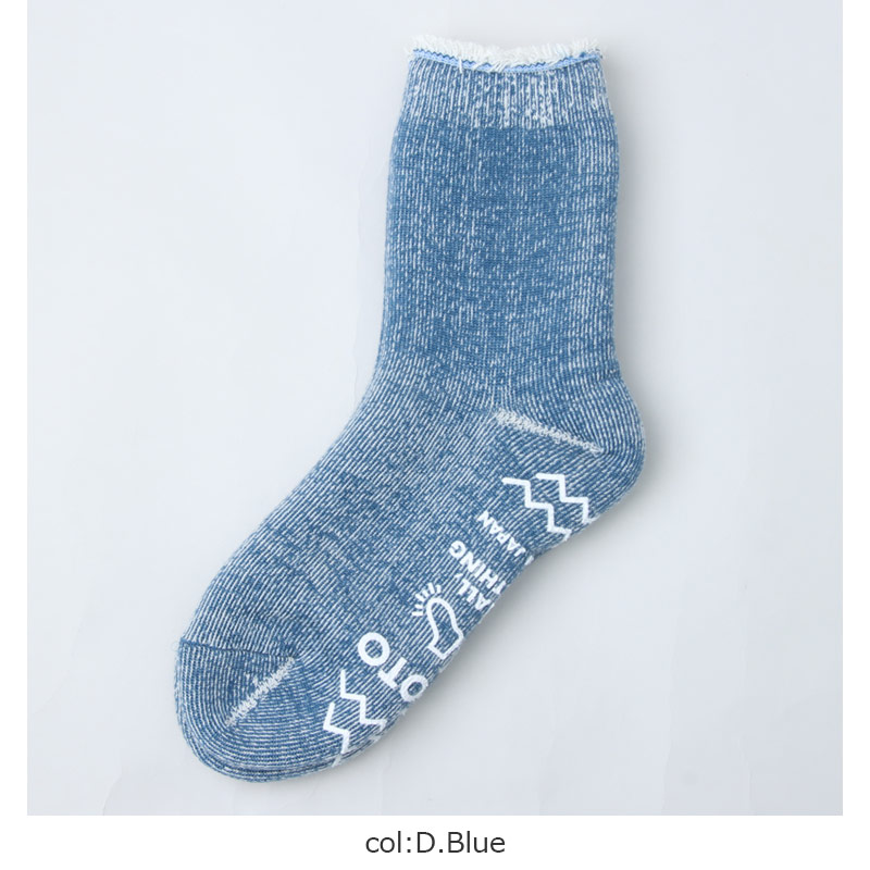 RoToTo(ȥ) DOUBLE FACE ROOM SOCKS SHAGGY PILE
