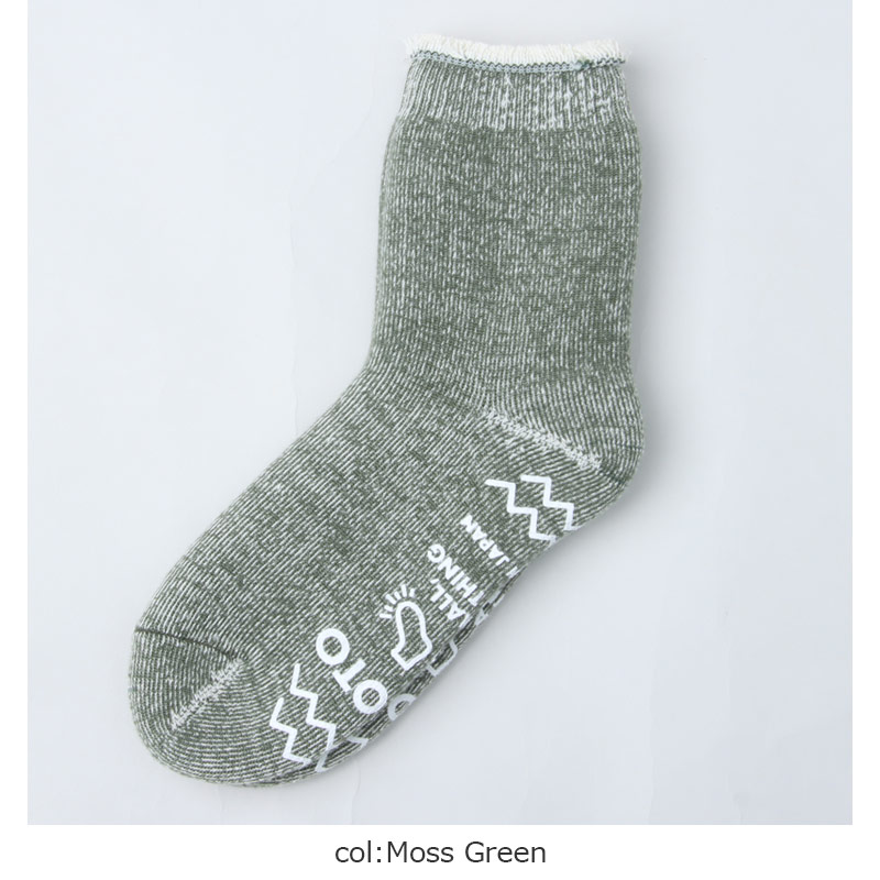 RoToTo(ȥ) DOUBLE FACE ROOM SOCKS SHAGGY PILE