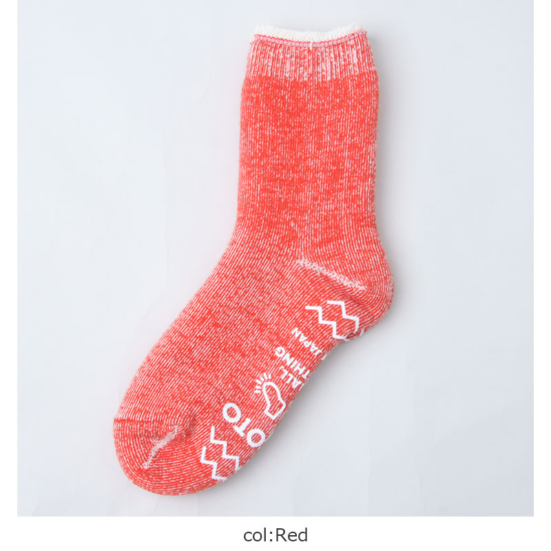 RoToTo(ȥ) DOUBLE FACE ROOM SOCKS SHAGGY PILE