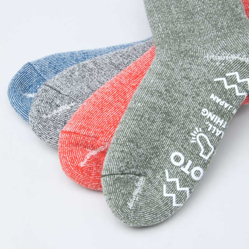 RoToTo(ȥ) DOUBLE FACE ROOM SOCKS SHAGGY PILE