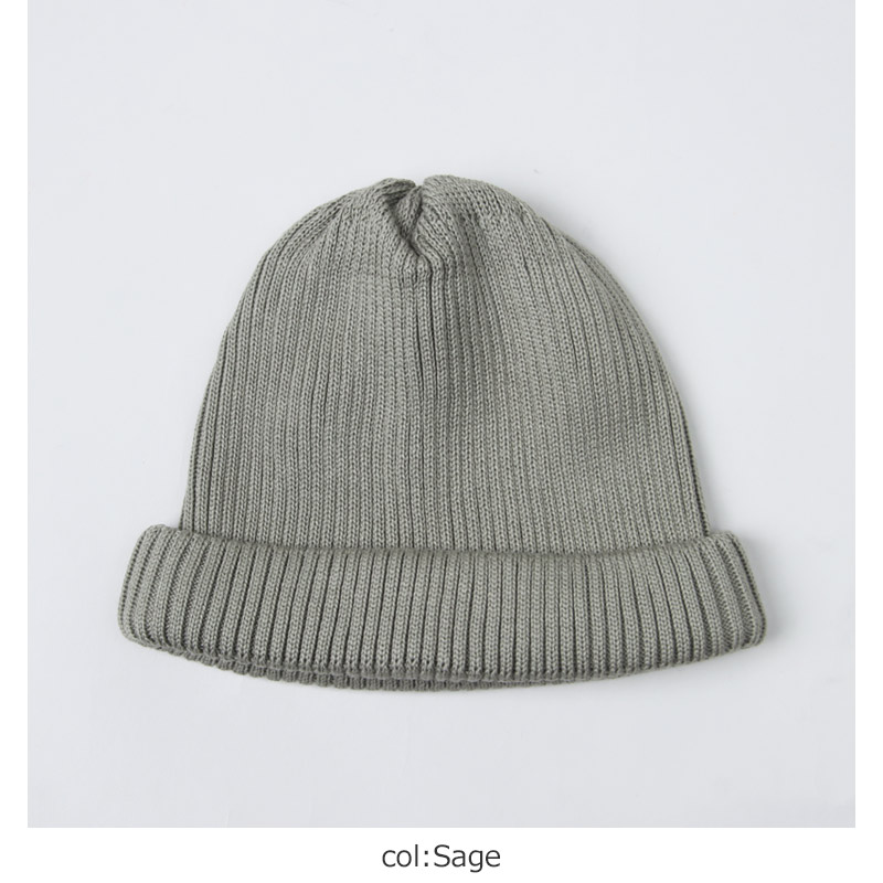 RoToTo(ȥ) COTTON ROLL UP BEANIE