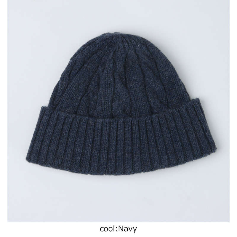 RoToTo(ȥ) WASHABLE MERINO CABLE WATCH CAP