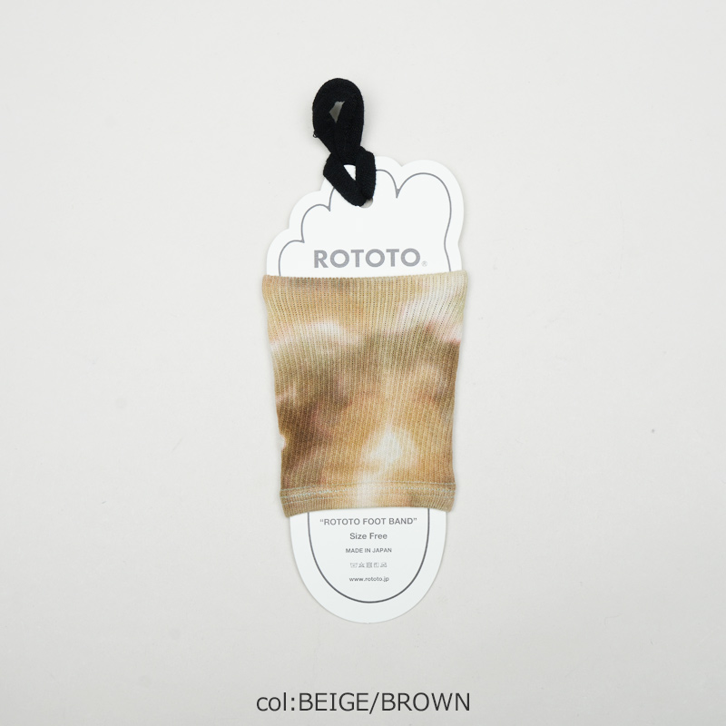 RoToTo(���ȥ�) ROTOTO FOOT BAND TIE DYE