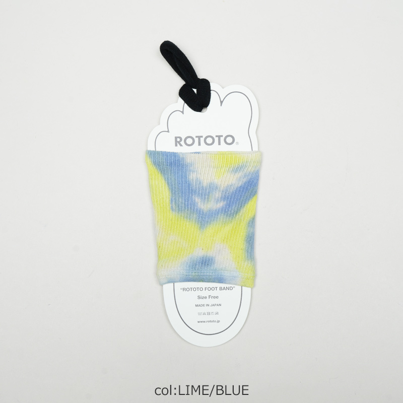 RoToTo(���ȥ�) ROTOTO FOOT BAND TIE DYE