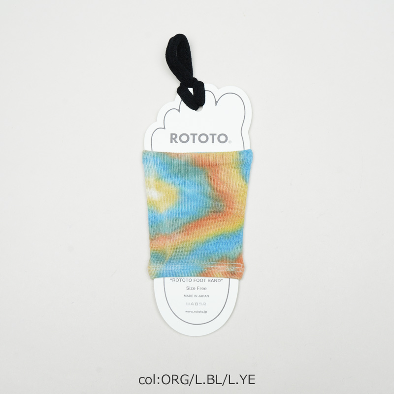 RoToTo(���ȥ�) ROTOTO FOOT BAND TIE DYE
