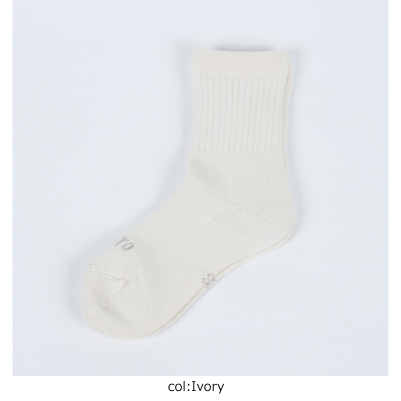 RoToTo(���ȥ�) DOUBLE FACE MINI CREW SOCKS��ORGANIC COTTON