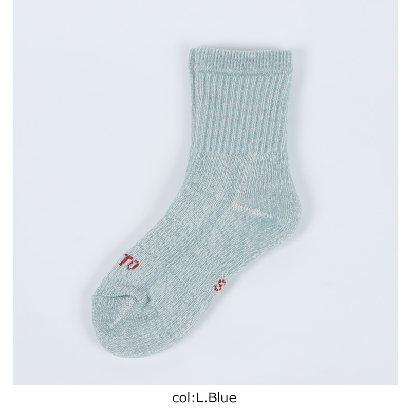 RoToTo(���ȥ�) DOUBLE FACE MINI CREW SOCKS��ORGANIC COTTON