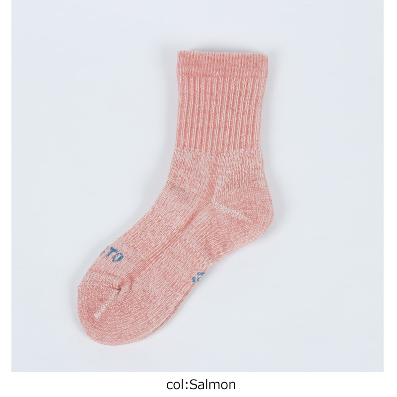 RoToTo(���ȥ�) DOUBLE FACE MINI CREW SOCKS��ORGANIC COTTON