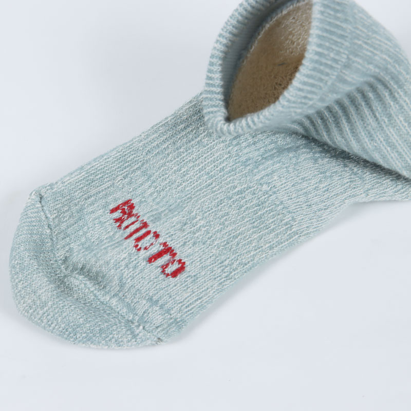 RoToTo(���ȥ�) DOUBLE FACE MINI CREW SOCKS��ORGANIC COTTON