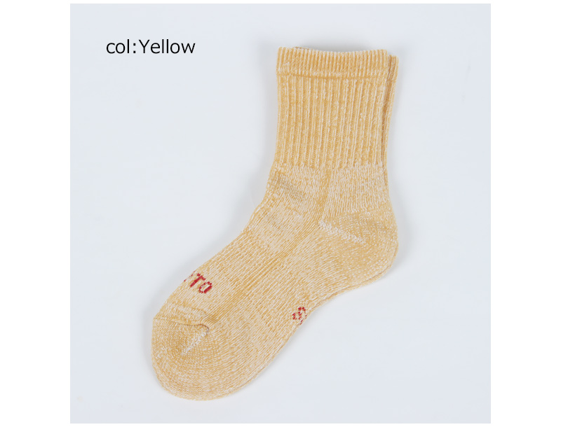 RoToTo(���ȥ�) DOUBLE FACE MINI CREW SOCKS��ORGANIC COTTON