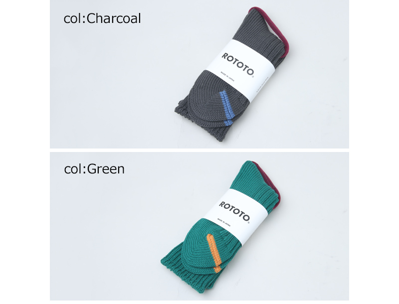 RoToTo(���ȥ�) CHUNKY RIBBED CREW SOCKS