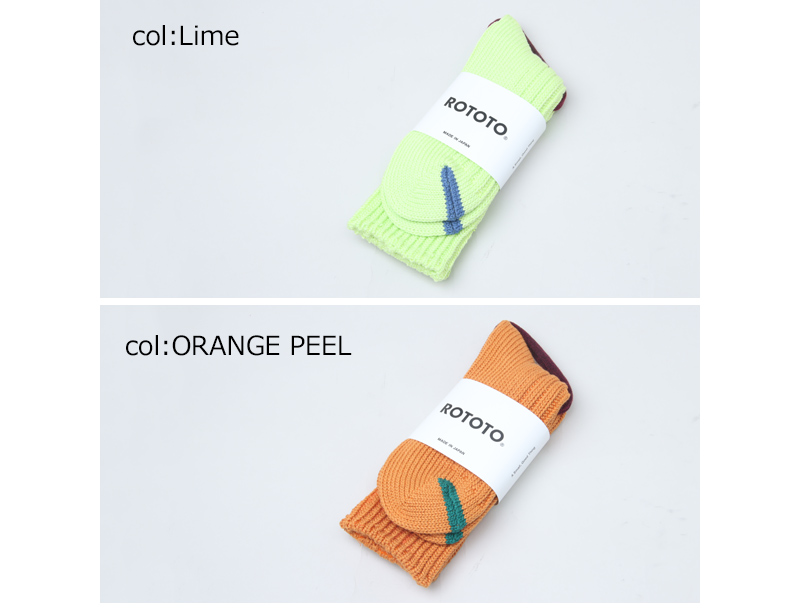 RoToTo(���ȥ�) CHUNKY RIBBED CREW SOCKS