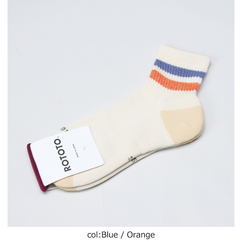 RoToTo(���ȥ�) RETRO ATHLETIC ANKLE SOCKS
