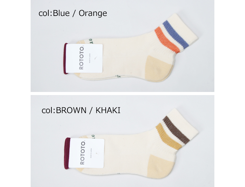 RoToTo(���ȥ�) RETRO ATHLETIC ANKLE SOCKS