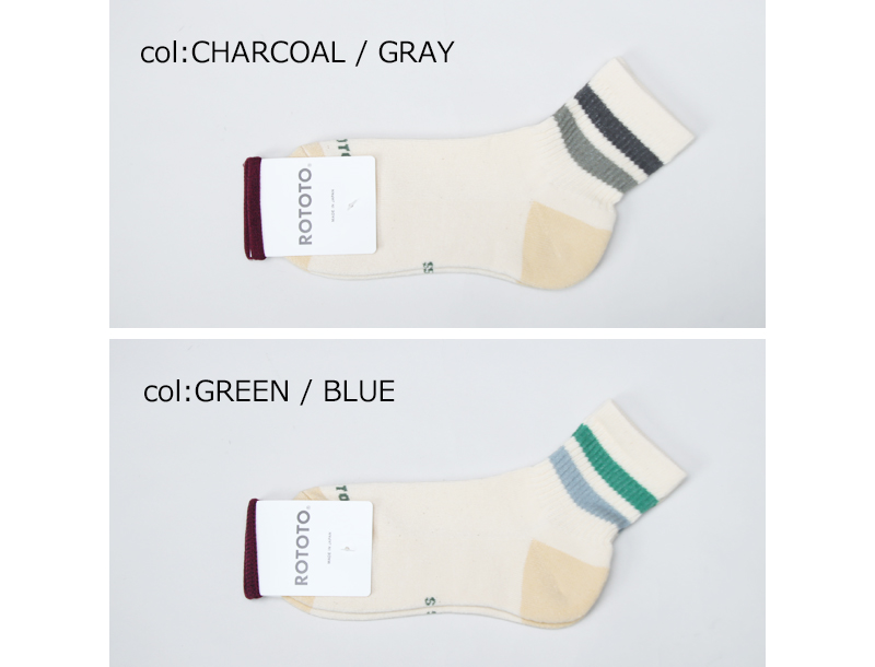 RoToTo(���ȥ�) RETRO ATHLETIC ANKLE SOCKS