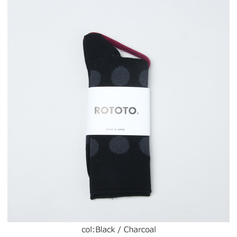 RoToTo(���ȥ�) PORTHOLE DOT SOCKS