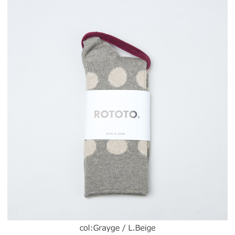 RoToTo(���ȥ�) PORTHOLE DOT SOCKS