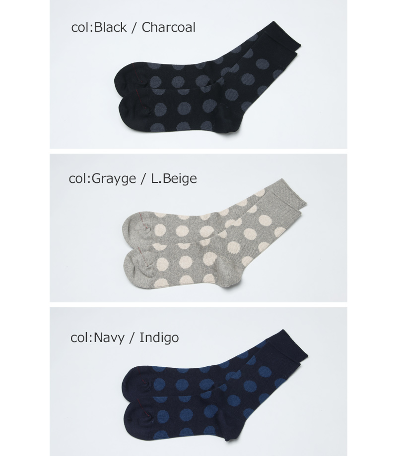 RoToTo(���ȥ�) PORTHOLE DOT SOCKS
