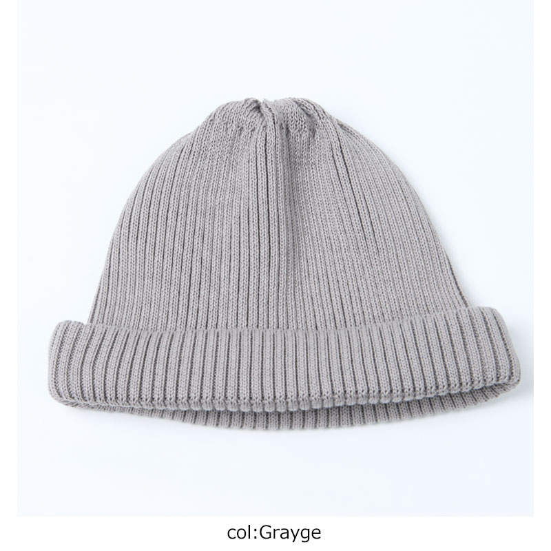 RoToTo(���ȥ�) COTTON ROLL UP BEANIE